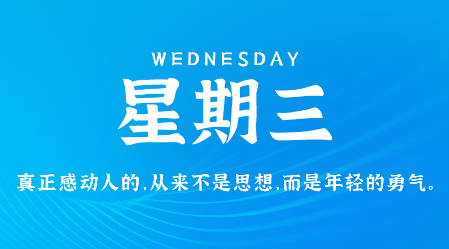 08月28日，星期三，在安福相册每天60秒读懂世界！